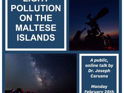 Public talk on light pollution in the Maltese Islands